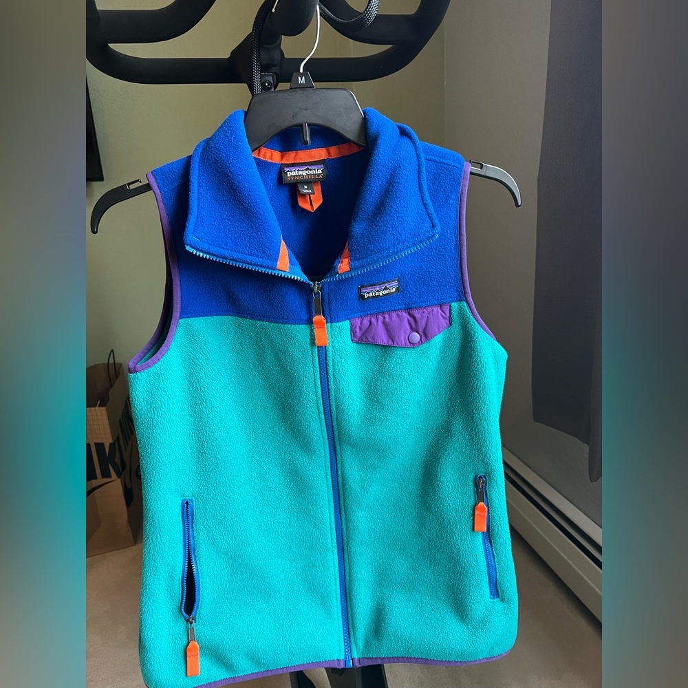 Patagonia Synchilla Multi Color Vest - Size Medium